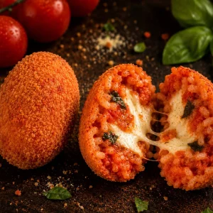 Supplì Clásico Roma: Mozzarella y Tomate